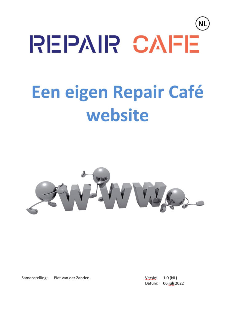 Repair Café website